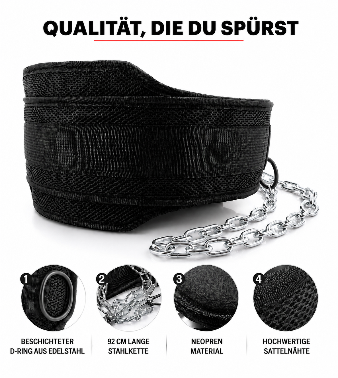 VORQON® Dip Belt – Heavy Duty Weight Belt